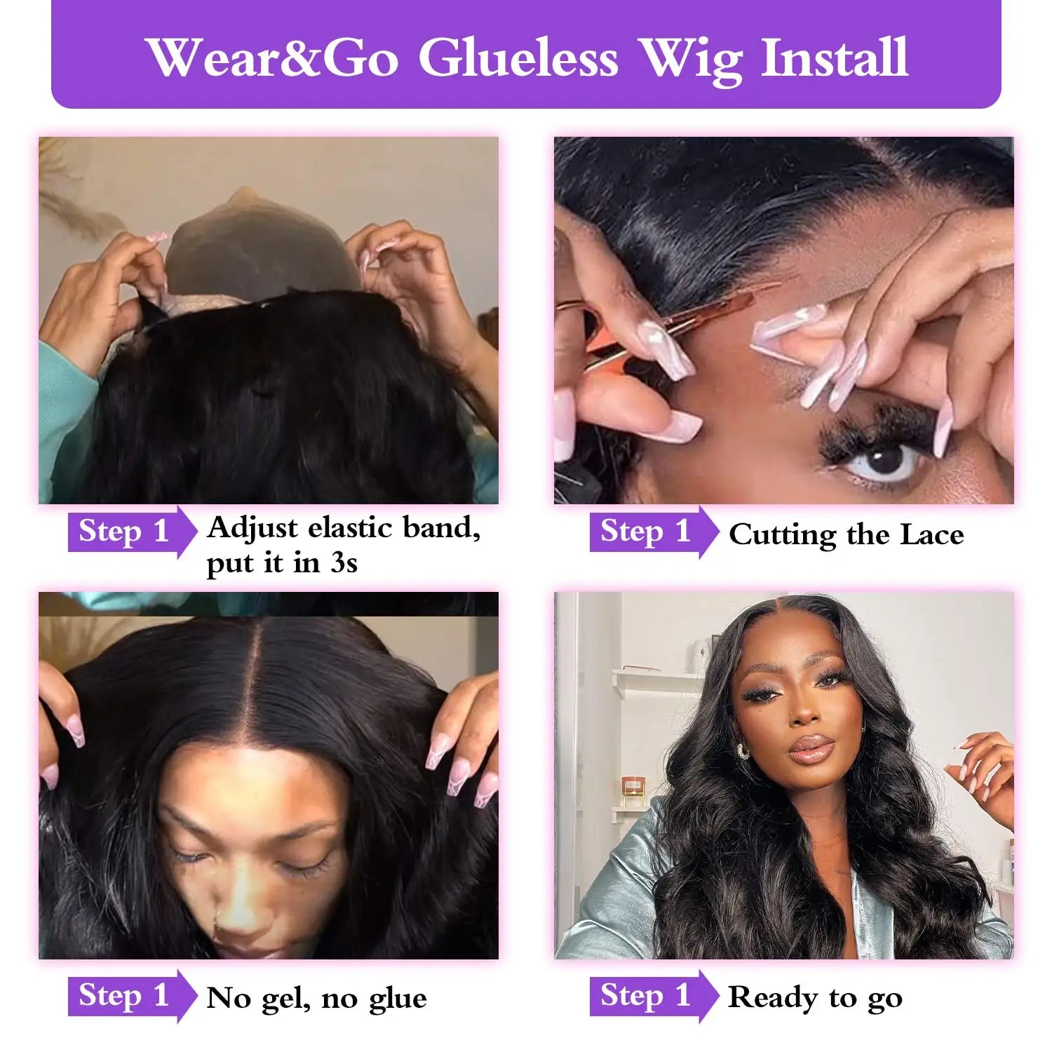30 Inch Wear And Go Glueless Wigs