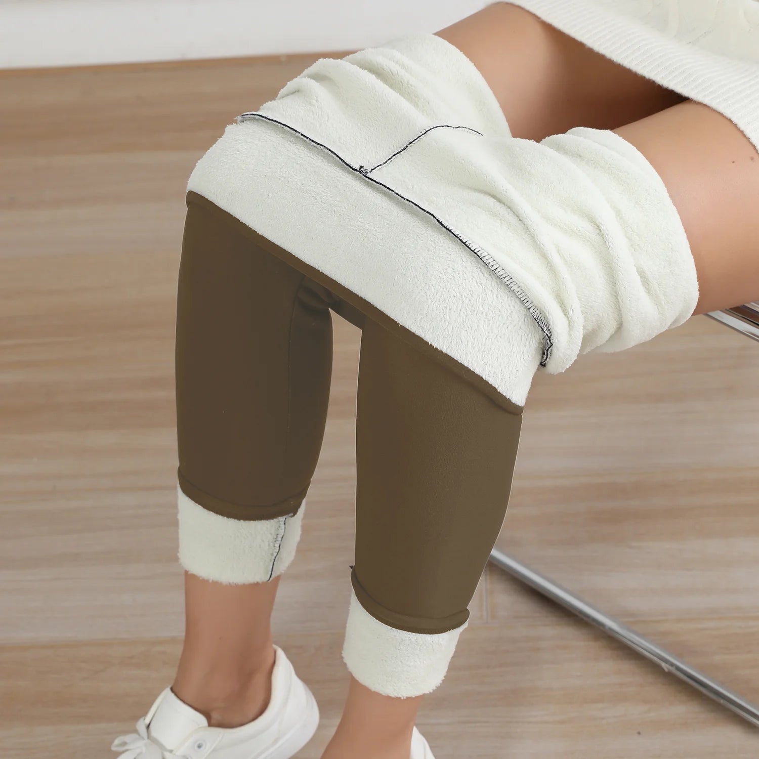 Autumn Winter Warm Fleece Leggings