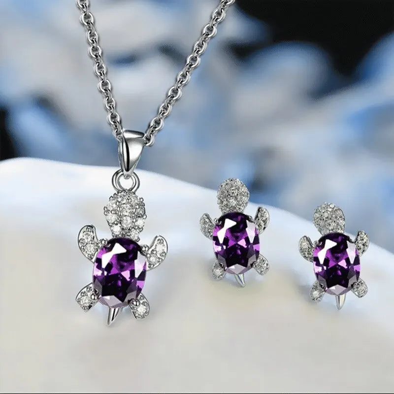 3pcs Silver-plated Necklace