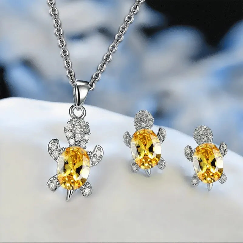 3pcs Silver-plated Necklace