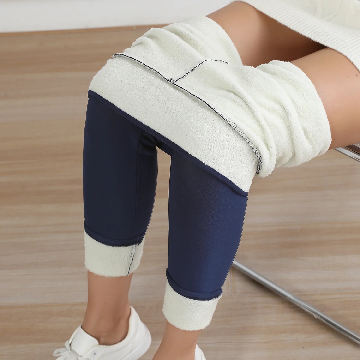Autumn Winter Warm Fleece Leggings