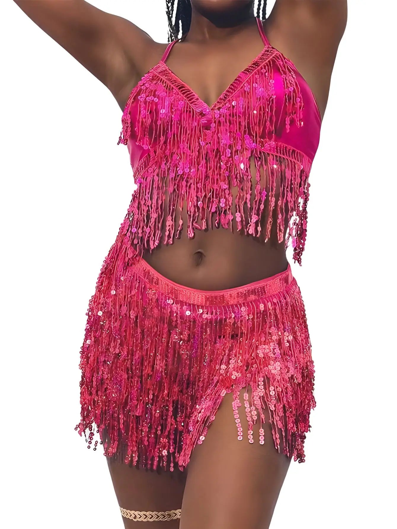 Belly Dance Top Bra Skirt