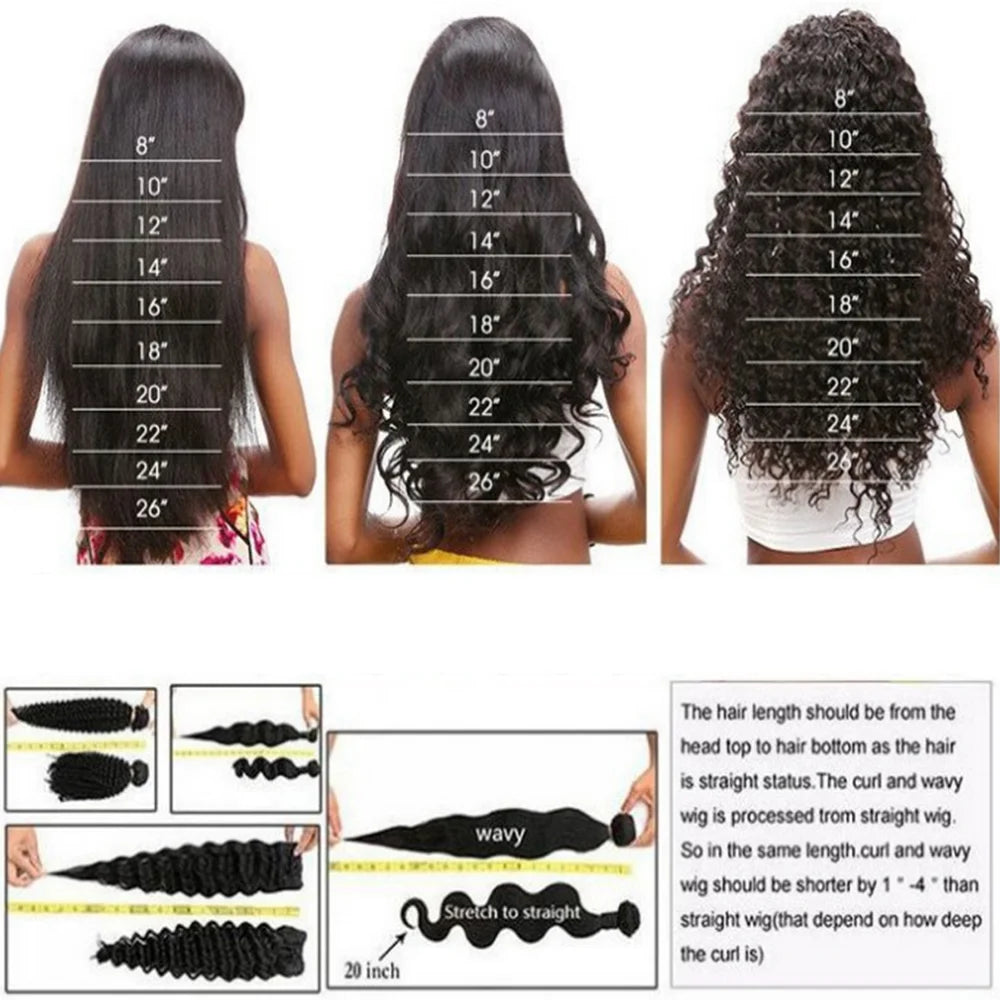 18-30Inch Long Black Synthetic Wig