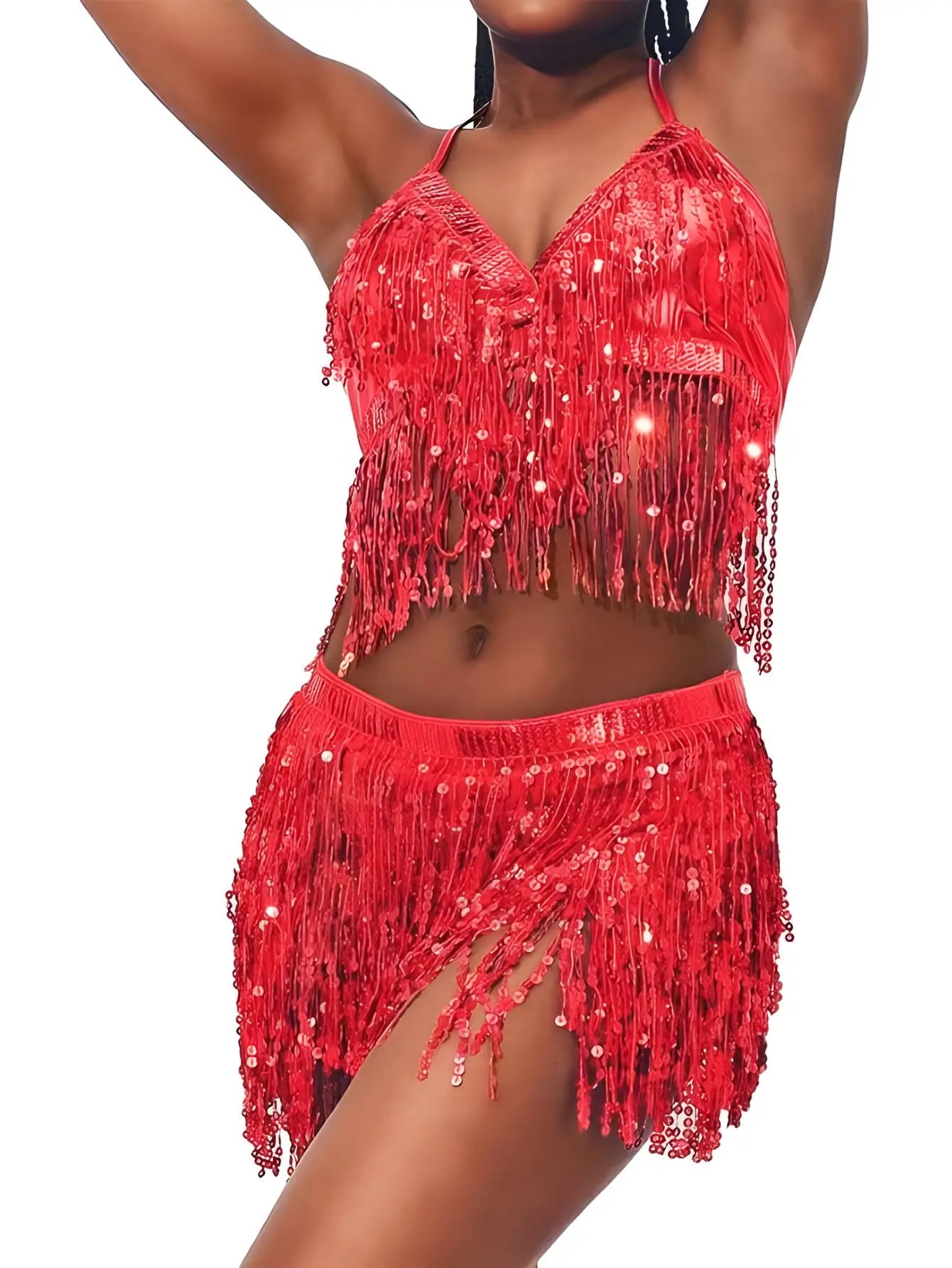 Belly Dance Top Bra Skirt