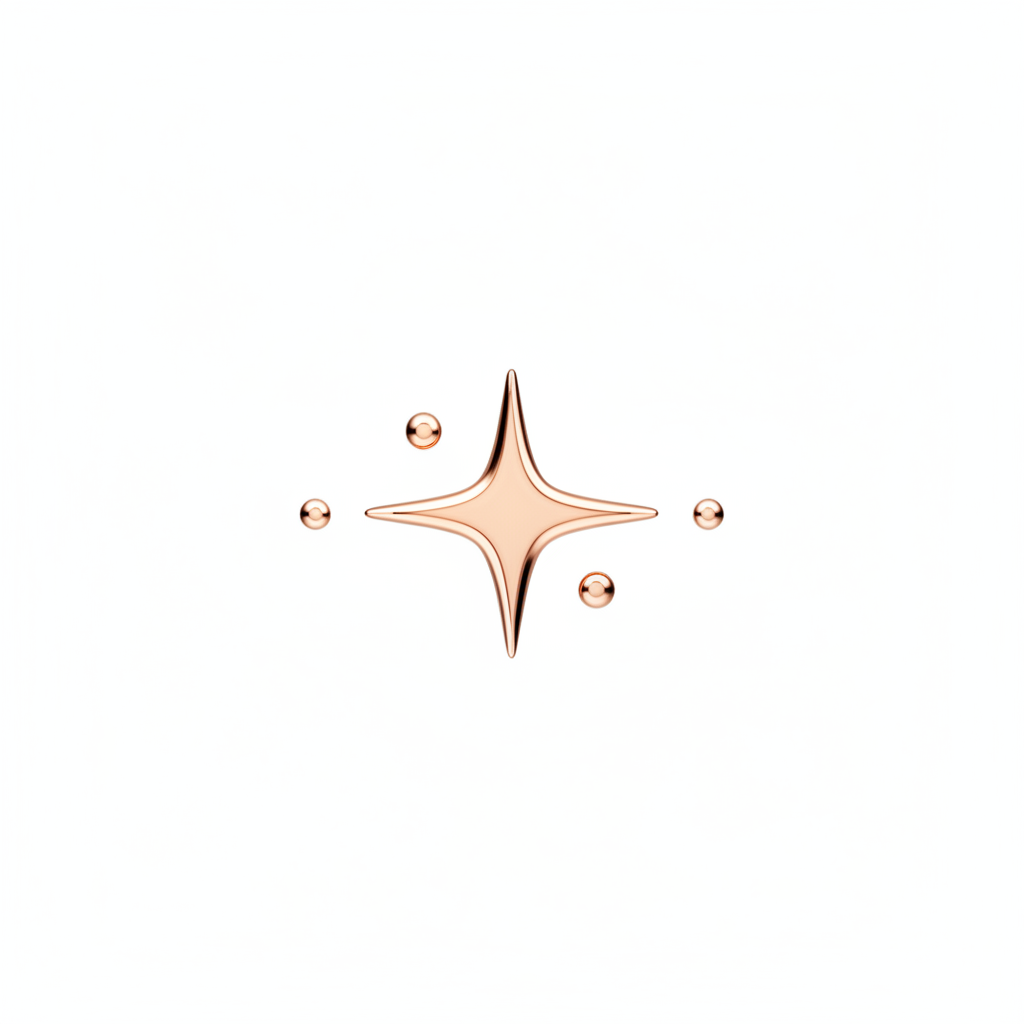 Elegant fashion brand separator icon